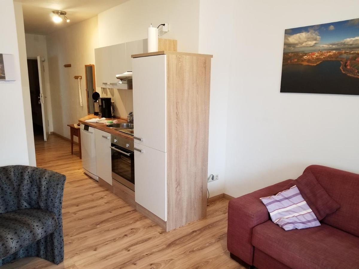 Altstadt Ferienwohnung Stralsund Mit Parkplatz Buitenkant foto